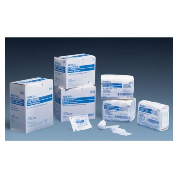 Conform Stretch Bandage Cotton/Polyester 1"x4yd 1 Ply Sterile 12/Bx