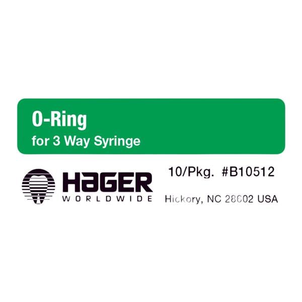 Uni-Syringe O-Rings Pk