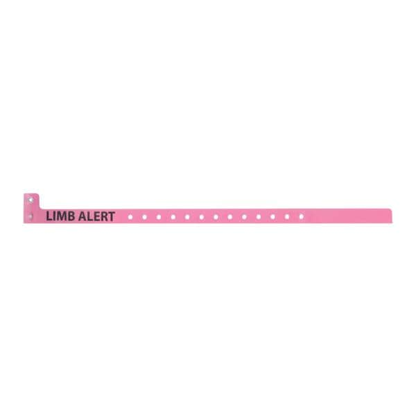 Sentry SuperBand Alert Wristband Polyester Pink Adult/Pediatric 500/Bx