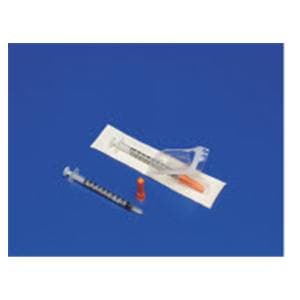 Monoject Insulin Syringe/Needle 28gx1/2" 1cc Conventional Low Dead Space 300/Ca