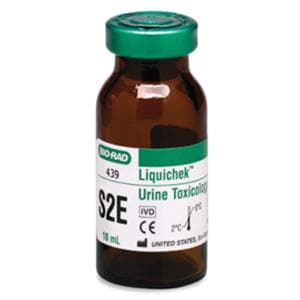 Liquichek Urine Toxicology Level S2E Control 10x10mL For Analyzer 10/Bx