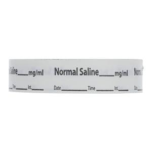 Anesthesia Tape DTI Normal Saline mg/ml White 1/2x500" 333/Rl