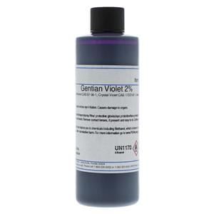 Gentian Violet Stain 2% 4oz Ea