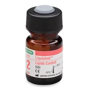 Liquichek Lipid Level 2 Control 6x3mL For Analyzer Ea