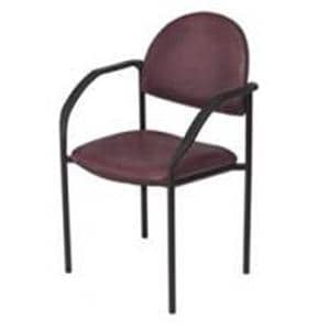 Side Chair Custom Steel Frame With Backrest Ea