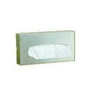 Facial Tissue Dispenser Satin Finish Stainless Steel Ea