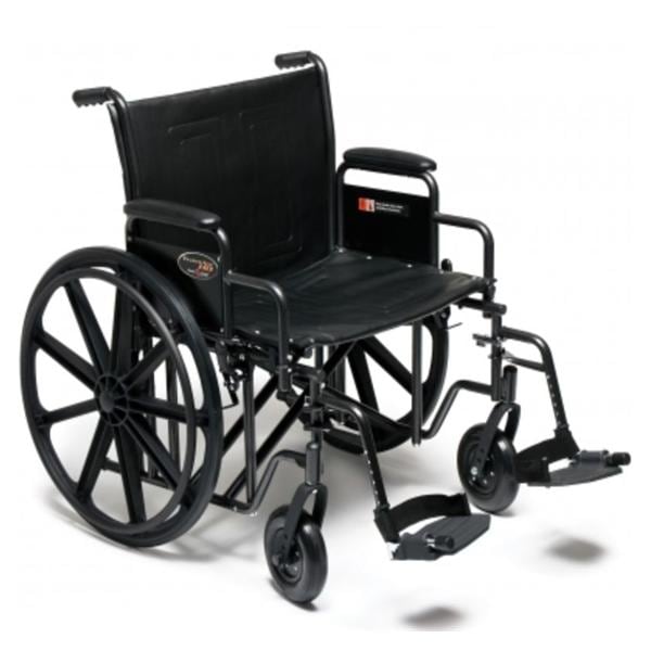 Traveler HD Transport Wheelchair 500lb Capacity