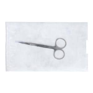 Iris Surgical Scissors Straight 4-1/2" Stainless Steel Sterile Disposable 20/Ca