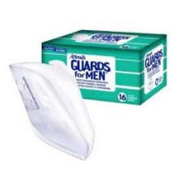 Attends Incontinence Guard Male 8.5x10.25" Light White 4x16/Ca