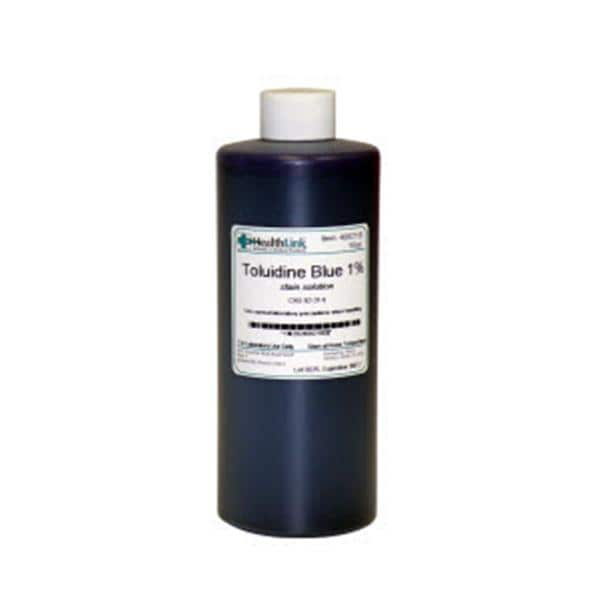 Solution Toluidine Blue Stain 1% 16oz Ea