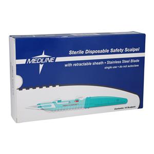 Disposable Safety Surgical Scalpel #11 Stainless Steel Blade Sterile