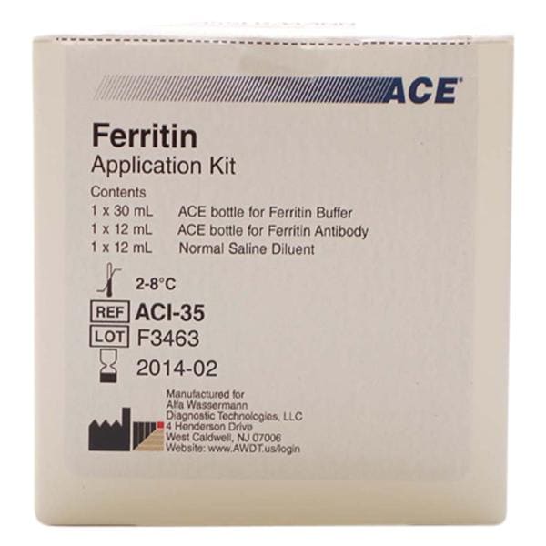 Ferritin Reagent B:1x18mL/A:1x9mL 90 Count 1/Kt