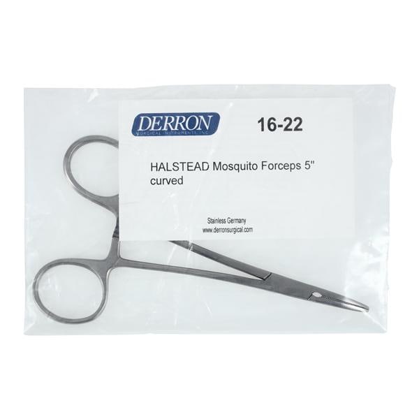 Halsted Mosquito Hemostatic Forcep Curved 5" Stainless Steel Ea