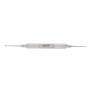 Comfort Grip DE Podiatry Excavator DE Curette 7" Stainless Steel Ea