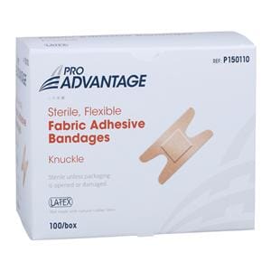 Pro-Advantage Bandage Elastic/Fabric 1.5x3" Tan Non-Sterile 100/Bx