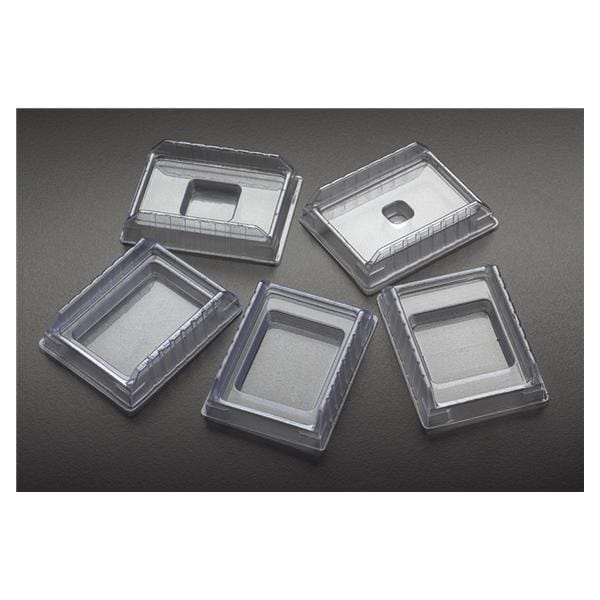 Disposable Base Mold 24x24x5mm Clear 1000/Ca