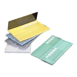 SlideFolder Microscope Slide Storage Folder Assorted Colors 20 Position 10/Ca