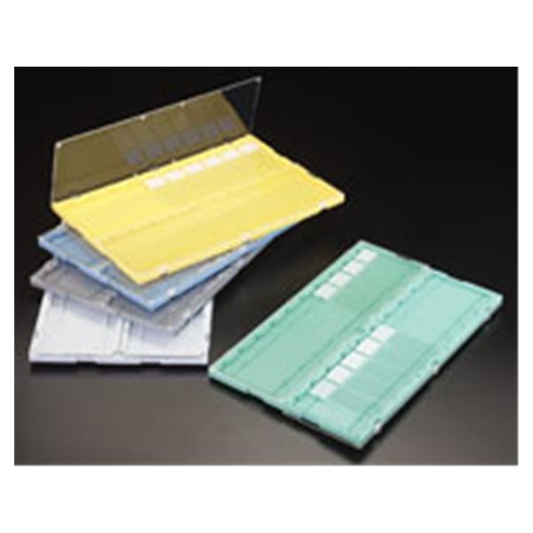 SlideFolder Microscope Slide Storage Folder Yellow 20 Position 10/Ca