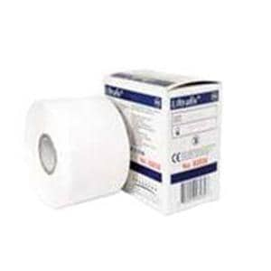 Ultrafix Dressing Tape Elastic 4"x11yd White Non-Sterile Ea