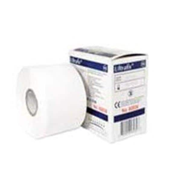 Ultrafix Dressing Tape Elastic 4"x11yd White Non-Sterile Ea