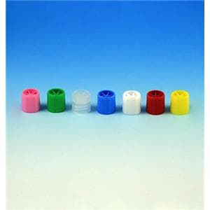 Screw Cap Polypropylene Blue 1000/Pk