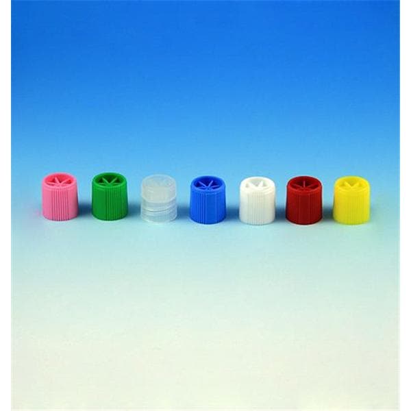 Screw Cap Polypropylene Blue 1000/Pk