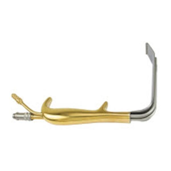 Padgett Retractor 150x30 Stainless Steel/Fiber Optic Ea