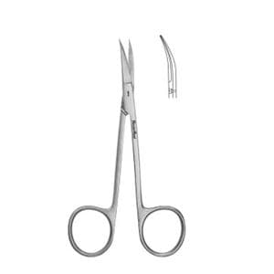 Meister-Hand Iris Scissors Curved 3-1/2" Stainless Steel Ea