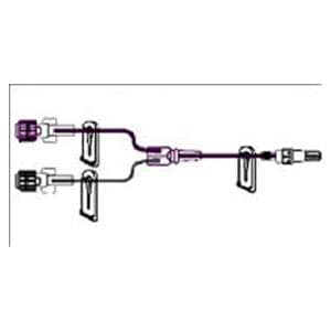 IV Extension Set 6" Bifuricated 2 Female Luer Lock 50/Ca