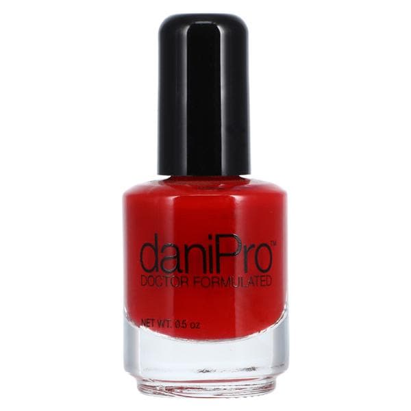 DaniPro Infused Nail Polish Undecylenic Acid Red First Kiss Ea