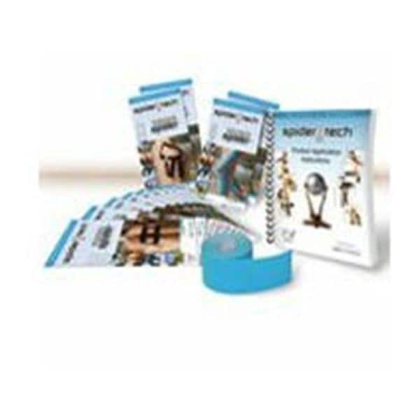 SpiderTech Athletic Tape 100% Cotton/Poly Acrylic Starter Kit White NS Ea