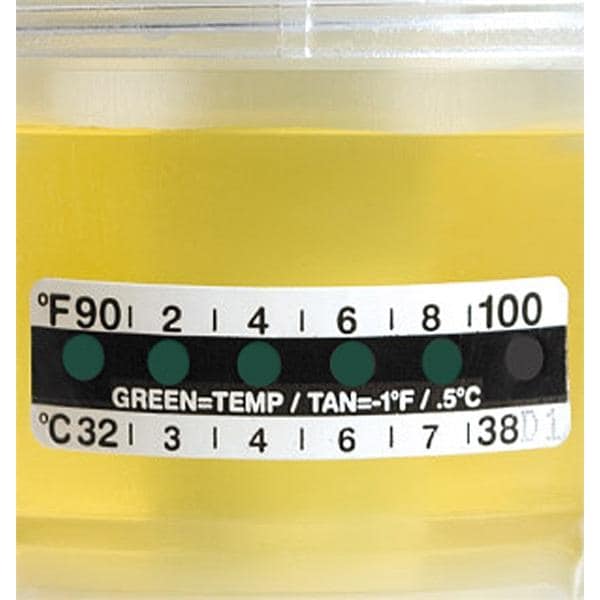 Thermometer Strip Liquid Crystal 500/Rl