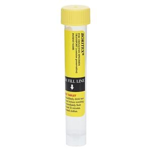 Boritex Urine Collection Tube 10mL Plastic Non-Sterile 1000/Ca