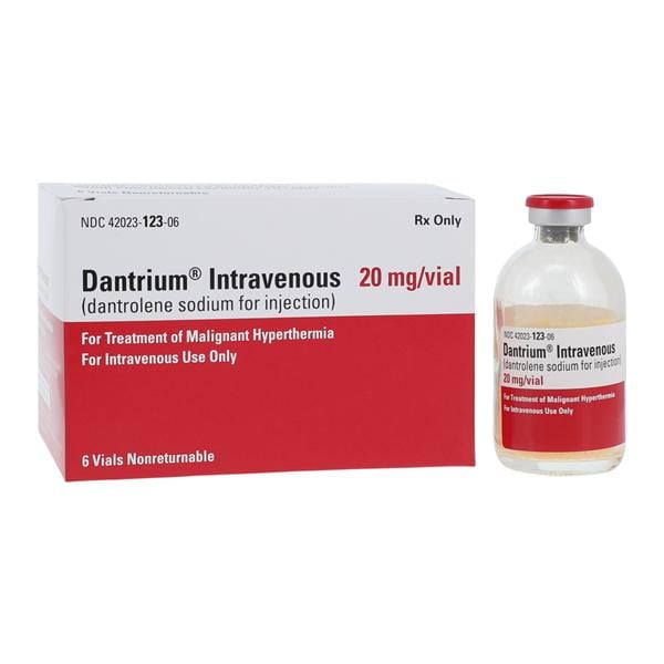 Dantrium Injection 20mg Vial 6Vl/Bx