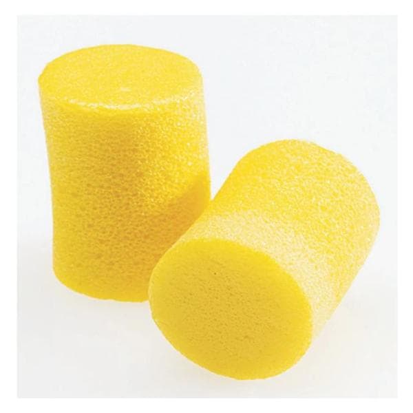 E-A-R Classic Uncorded Earplugs Yellow PVC Foam Washable 2000/Ca