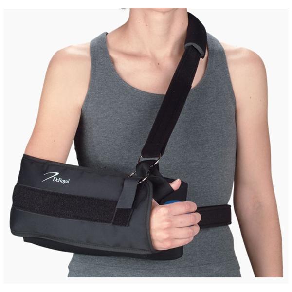 P.A.D. Immobilizer Sling Shoulder Size X-Large Canvas 7.5x20.5" Universal