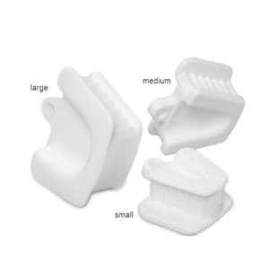 Extnd Mouth Prop Medium Child White 48/Pk