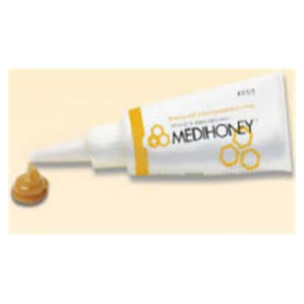 MediHoney Polymer Wound Paste Tube Brown Absorbent 12/Ca