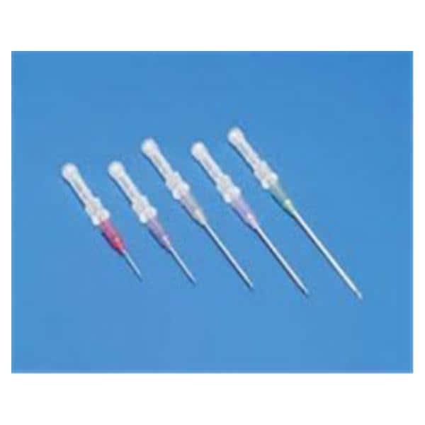 Standard IV Catheter 22 Gauge 1" Blue/Translucent 200/Ca