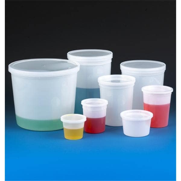 Multi-Purpose Container 8oz Polyethylene Non-Sterile 100/Ca