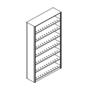 Vu-Stak Starter Shelving Unit Steel Ea