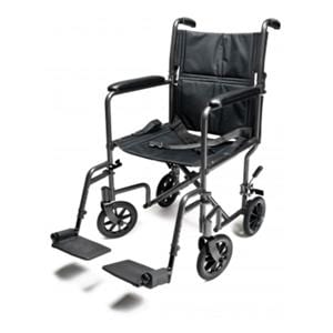 Transport Wheelchair 250lb Capacity Adult