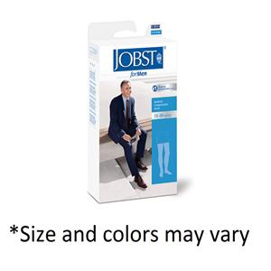 Jobst forMen Compression Socks Thigh High Small Khaki