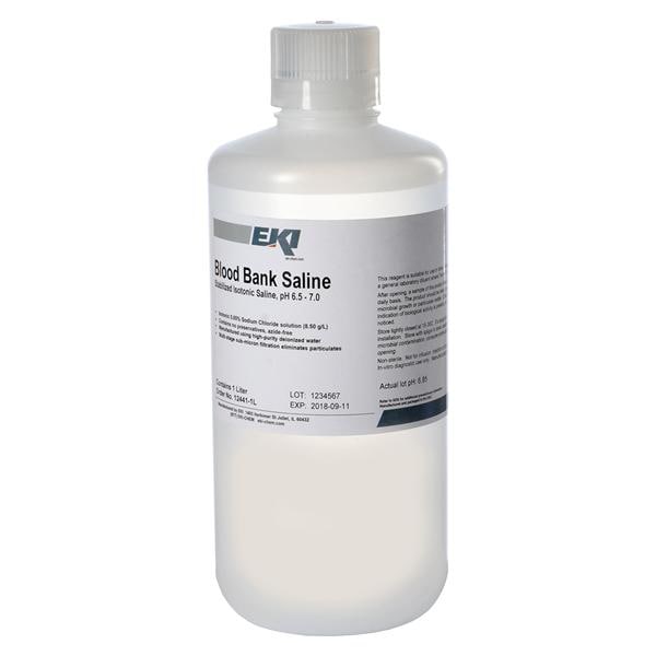 Testing Solution Sodium Chloride 0.85% 1L Bottle Ea