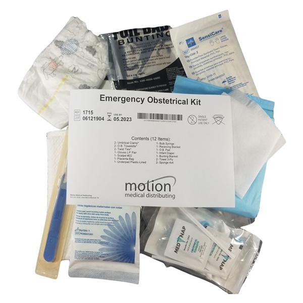 Gam Obstetrical Emergency Kit 10/Ca