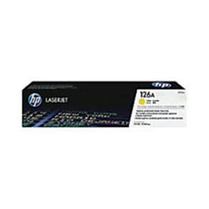 HP 126A Yellow Original Toner Cartridge (CE312A) Ea