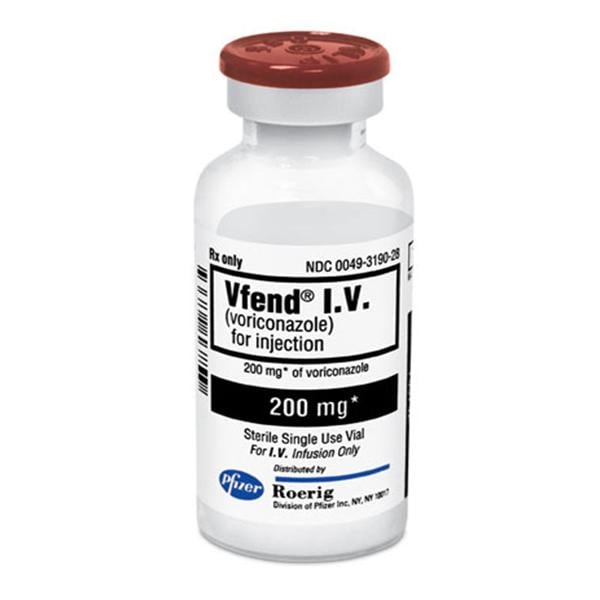 Vfend I.V. Injection 200mg/vl Powder SDV Ea