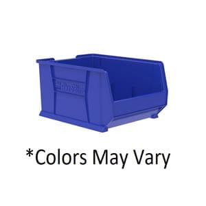 Super-Size AkroBins Storage Bin Blue Plastic W/ Label Holder 23-7/8x18.25x12 Ea