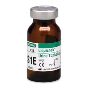 Liquichek Urine Toxicology Level S1E Control For Analyzer 10x10mL 1/Bx