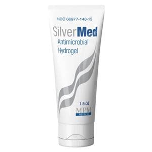 SilverMed Hydrogel/Silver Antimicrobial Hydrogel 4x5" Sterile 1.5oz Clear